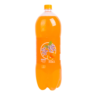 冰爽可乐芬橙雪柠檬混装大瓶整箱2L*3瓶家庭宴会酒席餐饮碳酸饮料