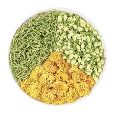 金银花菊花茶茉莉花组合三花茶