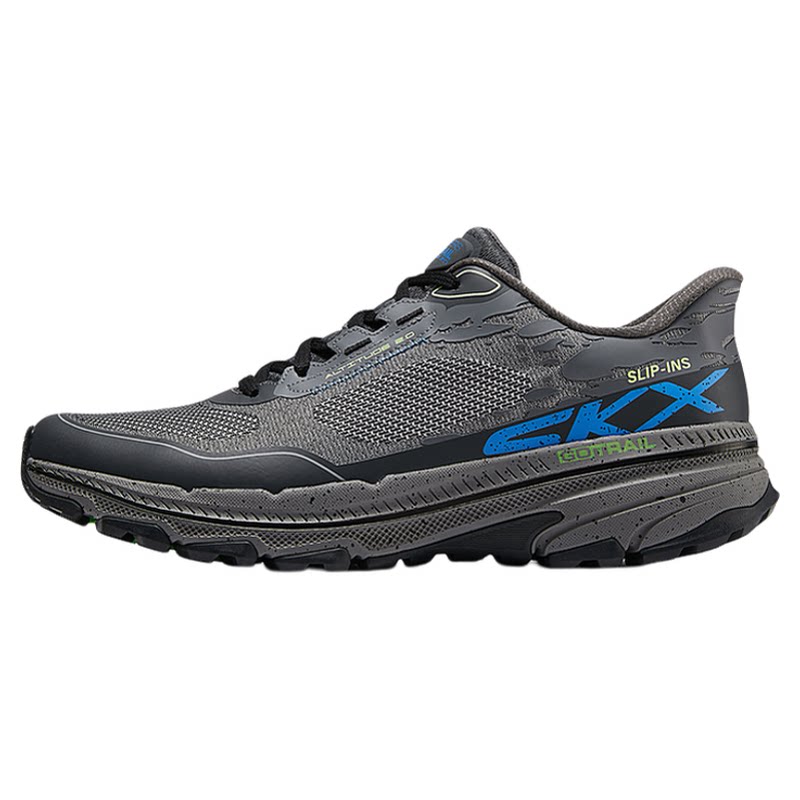 闪穿鞋Skechers斯凯奇越野跑鞋春季男鞋健步鞋休闲运动跑步鞋百搭