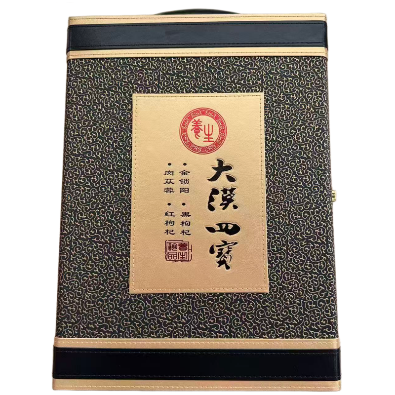 阿拉善锁鲜枸杞四宝礼盒熬夜滋补