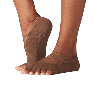 toesox瑜伽袜专业防滑袜普拉提袜子五指袜芭蕾风运动袜 绑带系列