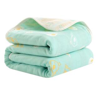 宝宝浴巾纯棉纱布婴儿盖毯新生儿包单超柔儿童洗澡家用毛巾被子