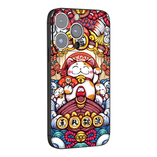 东来也乘风破浪适用于苹果17promax新款手机壳iPhone17air16pro15plus14超薄13pro镜头手机套12男女好运壳壳