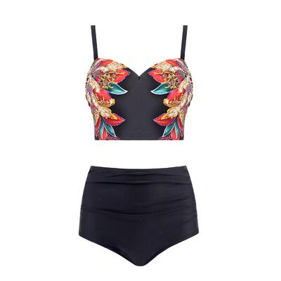 凯迪龙海边度假沙滩比基尼泳衣