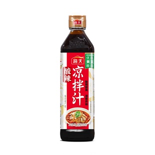 海天酸辣凉拌汁510g瓶装家用调味料拌面拌菜清香开味海鲜鲜爽凉面