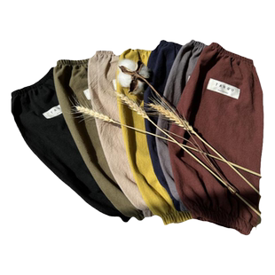 袖套男款棉布工作劳保耐磨套袖厨房家务袖头防水防污女款秋冬护袖