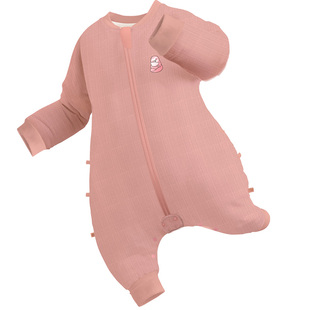 ibaby恒温婴儿睡袋儿童秋冬厚睡衣男女童宝宝莫代尔防踢被子四季