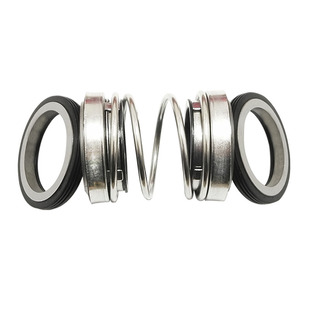 污水泵机械密封件圈轴碳化硅石墨丁腈胶202-14/17/18/20/22/25-45