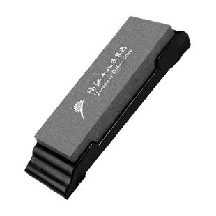 包邮十八子作磨刀石精磨玉石1件家用菜刀快速磨刀神器带防滑底座