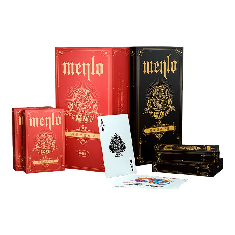 猛龙扑克牌整箱批发棋牌室掼蛋斗地主耐打加厚朴克纸牌防滑耐用牌
