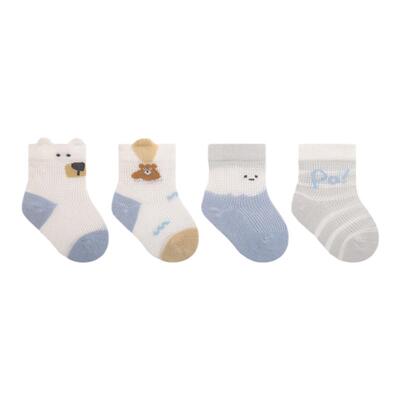 Nemobaby婴儿袜子夏季薄款儿童透气中筒袜春夏宝宝卡通袜网眼袜子