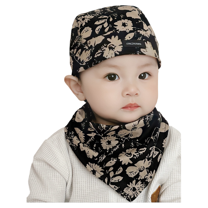 婴儿帽子春秋季幼儿男宝宝女潮款春秋款