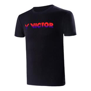 victor威克多胜利羽毛球服新款训练系列针织运动T恤 T-49001