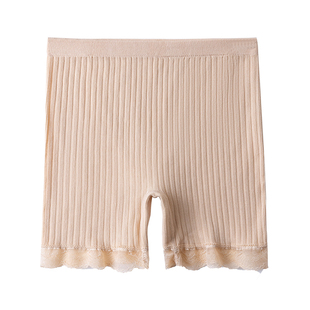 安全裤女夏季防走光不卷边棉质档内裤二合一保险裤高腰收腹打底裤