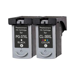 MAG适用佳能PG-37XL CL-38墨盒 ip1800 1900 2500 2600打印机墨盒mp140 190 210 220 470 MX300 310油墨水盒