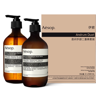 【新年礼物】Aesop伊索 息间手部二重奏套装洗手液护手霜礼物礼盒
