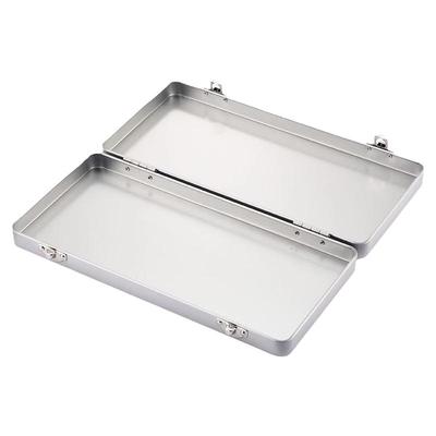 翻盖铁盒子文具盒颜料铅笔盒