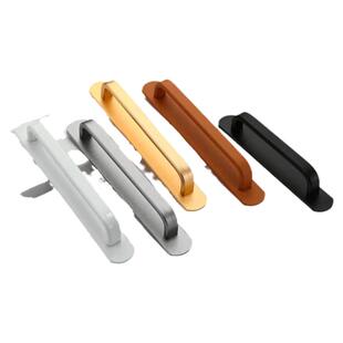 推拉门把手免打孔拉手移门把手铝合金重型厨房衣柜玻璃门木门手柄