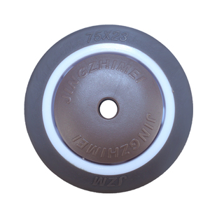 1寸1.25寸1.5寸2寸2.5寸3寸万向轮轮片静音脚轮单轮软胶轮子配件