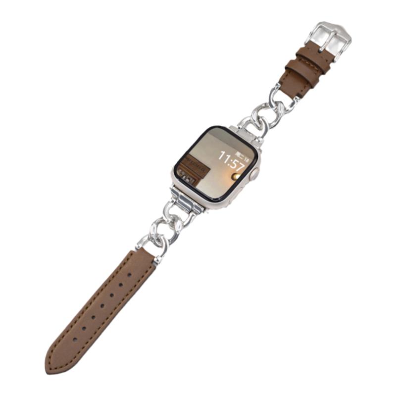 applewatch皮拼金属表带