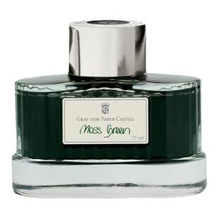 Graf von Faber－Castell/德国辉柏嘉伯爵 墨水进口钢笔补充液75ML榛子棕樱花粉橄榄绿高端非碳素彩墨不堵笔