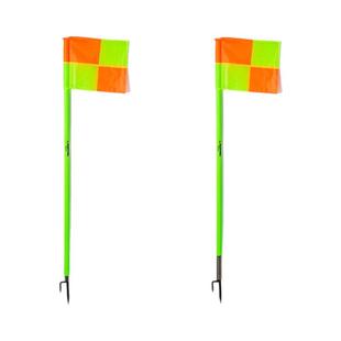 奥匹足球插地角旗标志杆绕杆加厚双尖枪式插地标志杆足球训练器材
