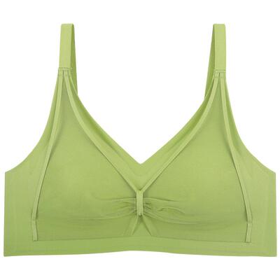 好波无钢圈网纱聚拢上托胸罩