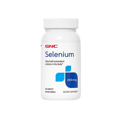 gnc健安喜酵母硒片200mcg90粒