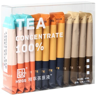 哈格斯Hugs精萃白桃乌龙即溶茶红茶原液0添加糖0脂冷萃低卡600ml