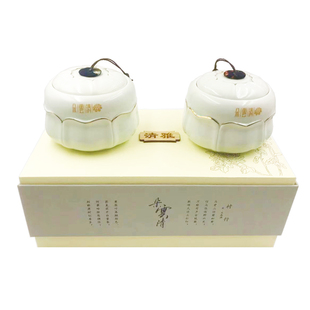 朵云清嘉菊清雅菊花茶礼盒济宁特产嘉祥菊花祥菊高端瓷罐100g/盒