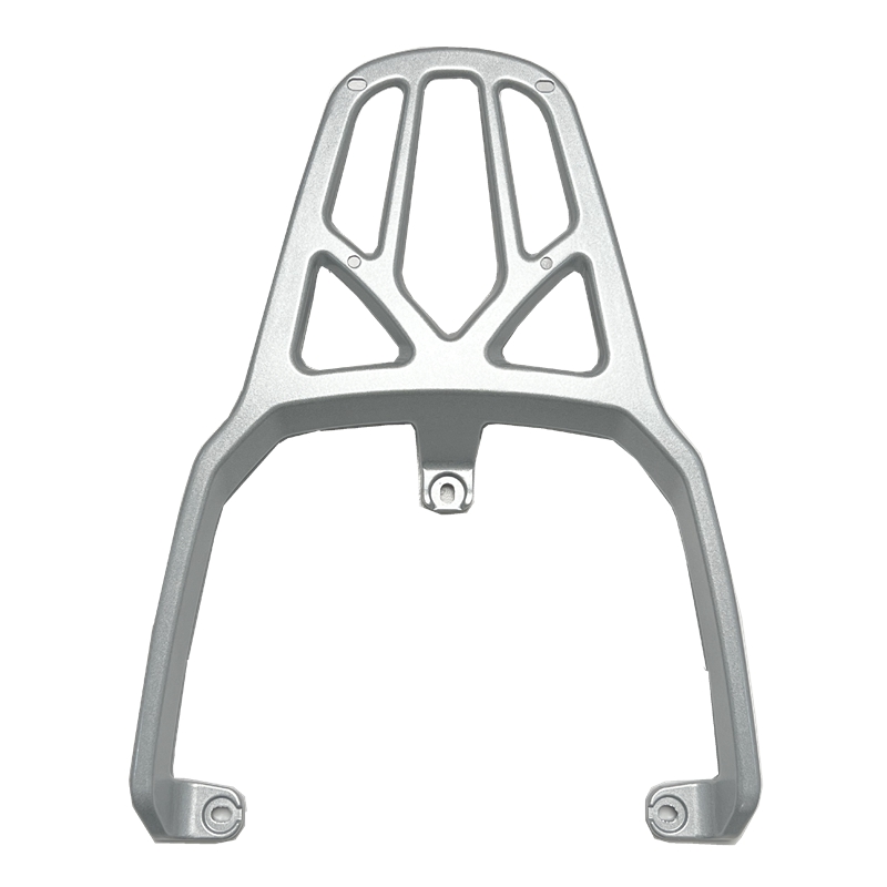 适合电动车加装后尾箱架银色铝合金尾架电瓶车尾翼支架后货架尾架