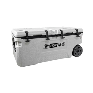 华盛海钓箱大容量冷藏保温箱密封不漏水高承重可坐带轮拉杆钓鱼箱