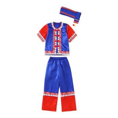 六一纳西族舞蹈儿童演出服