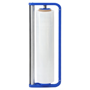 缠绕膜专用手柄打包神器手动打包机工业拉伸膜包装手柄拉膜器支架