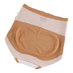 收腹提臀内裤塑形无痕冰丝安全裤二合一夏收肚子高腰翘臀短裤薄款