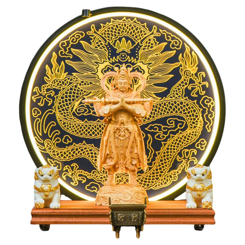 韦陀护法摆件家用供奉门神护法神