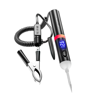 汽车测电笔电工专用试电汽修灯电路断线漏电维修多功能数显测电笔