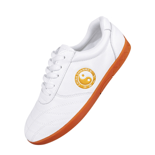 太极鞋男款软牛皮春秋冬季专业太极拳鞋武术鞋旗舰店八段锦练功鞋