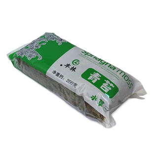 乌龟水陆两生动物饲养爬虫宠物的水草冬眠睡觉垫窝干苔藓兰花土壤