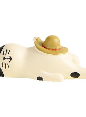 卡通治愈系办公室好物电脑显示屏中控台装饰品车载小摆件生日礼物