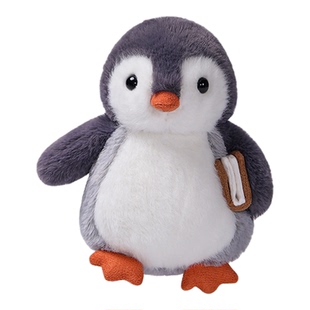 McHugs上学企鹅冰冰毛绒玩具玩偶开学必备好物生日礼物公仔