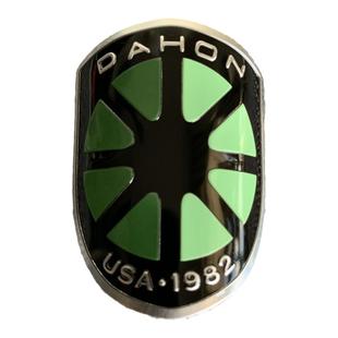 自行车山地车标装饰贴纸标牌头管标车架前叉配件dahonn铝合金