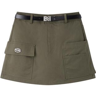 太平鸟高腰工装休闲裙裤2026春季个性美式工装休闲短裤A3GCE2433