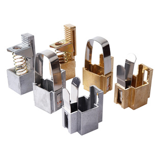 D374N直流电机全铜碳刷架刷握卡簧Z4Z2系列10*12.5*16*20*25摩根