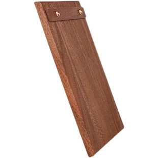 a5A4A3文件夹板实木质硬多功能小立式画画板书写字垫菜单夹展示牌