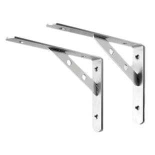 加厚不锈钢三角支架墙上支撑架直角托架承重固定置物架支架九比架