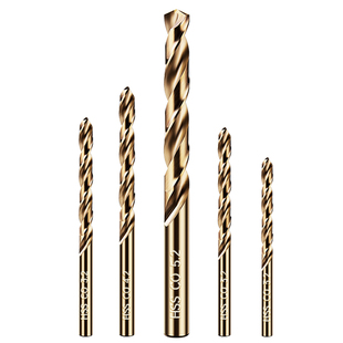 美日含钴麻花钻头打孔钢铁超硬不锈钢合金高速钢打孔专用高钴直柄