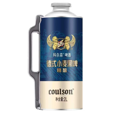 科尔森德式小麦黑啤2L大桶装