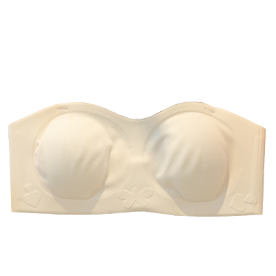 夏季超薄款无肩带内衣女大胸显小