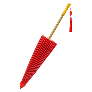 升级版双层加厚侠骨伞影同款 加长伞杆传统纯手工防雨红色舞蹈伞